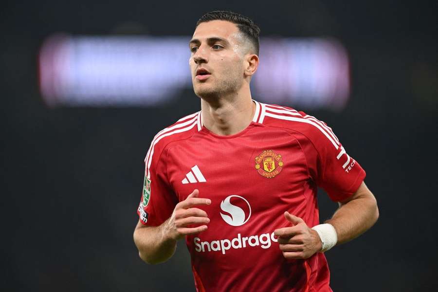 Dalot, jugador del Manchester United.