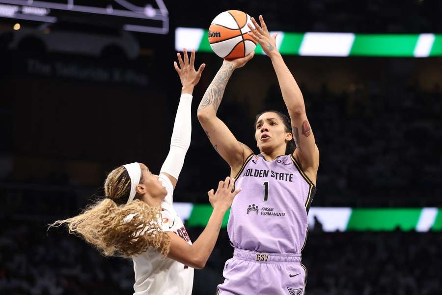 Gabby Williams et les Valkyries à la relance.