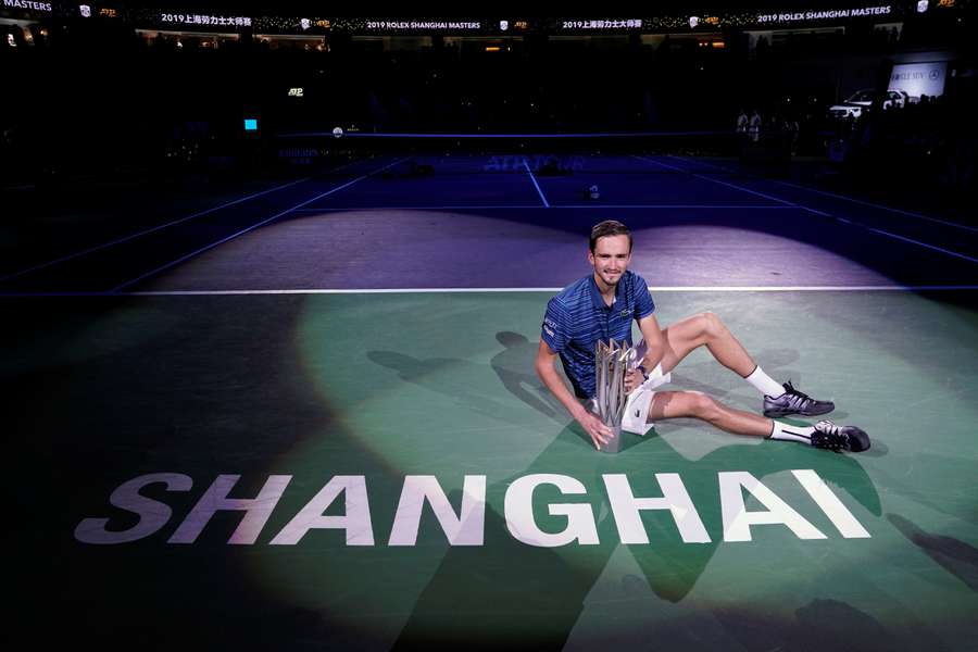 Daniil Medvedev won the last Shanghai Masters back in 2019
