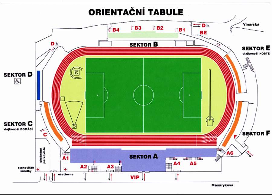 Městský stadion v Ústí nad Labem Městský stadion v Ústí nad Labem