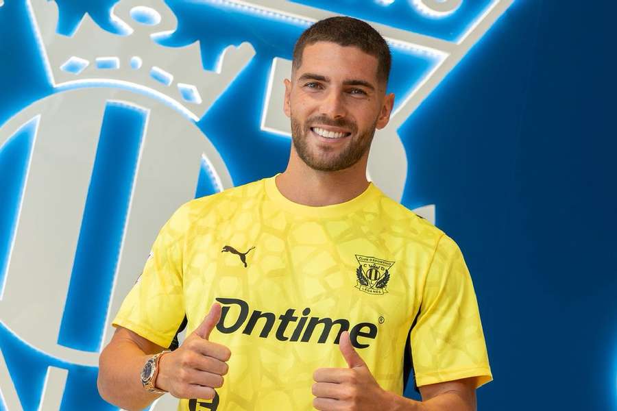 Luca Zidane, nuevo portero del Leganés Luca Zidane, nuevo portero del Leganés