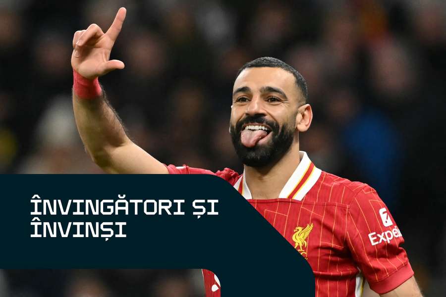 Mohamed Salah a reușit două goluri și două pase decisive împotriva lui Tottenham
