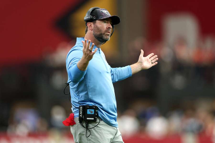 Entrenador principal de los Tennessee Titans, Brian Callahan