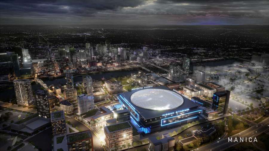 Nowy Nissan Stadium - miejsce Super Bowl w 2030 roku Nowy Nissan Stadium - miejsce Super Bowl w 2030 roku
