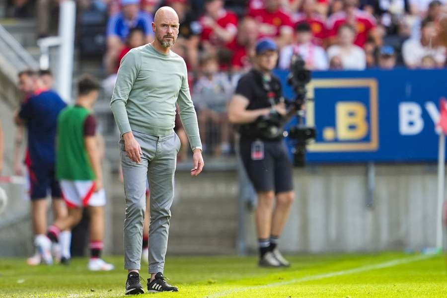 Erik ten Hag won in een oefenduel van de Schotse topclub Rangers FC