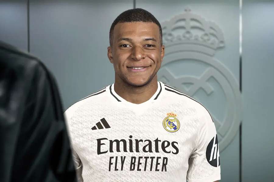 Mbappé vai usar a camisa 9 no Real Madrid