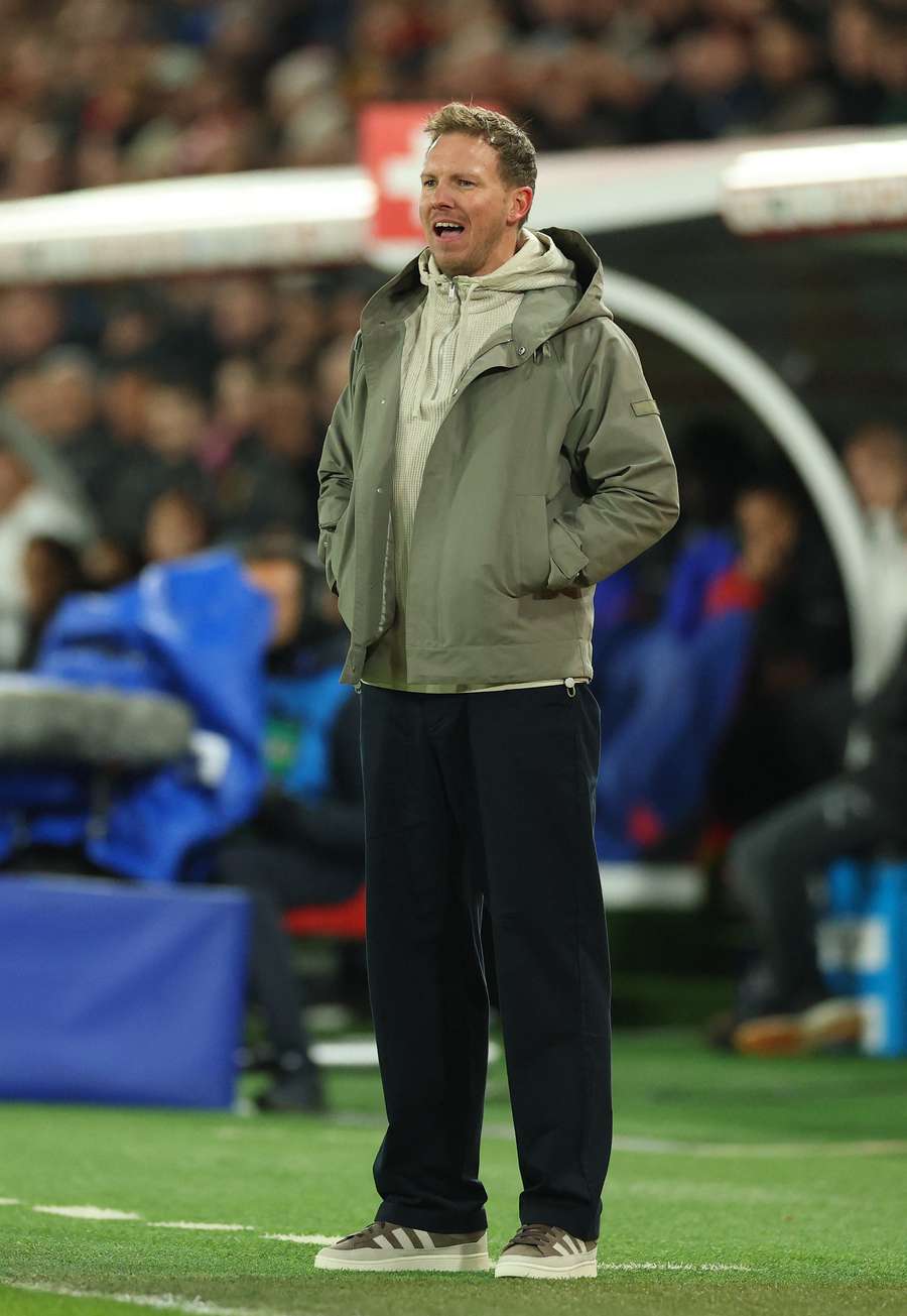 Nagelsmann sah in der Defensive Potenzial zur Verbesserung Nagelsmann sah in der Defensive Potenzial zur Verbesserung