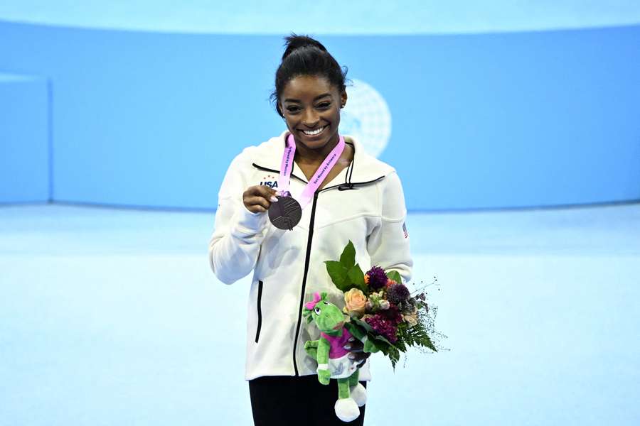 Simone Biles ce dimanche.