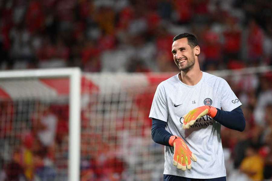 Sergio Rico está internado desde 28 de maio