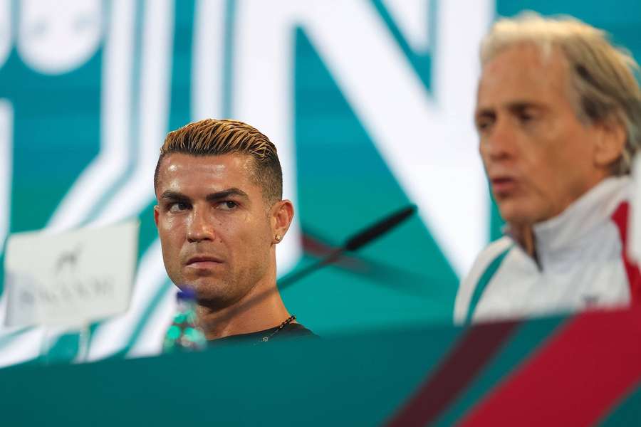 Cristiano Ronaldo și Jorge Jesus