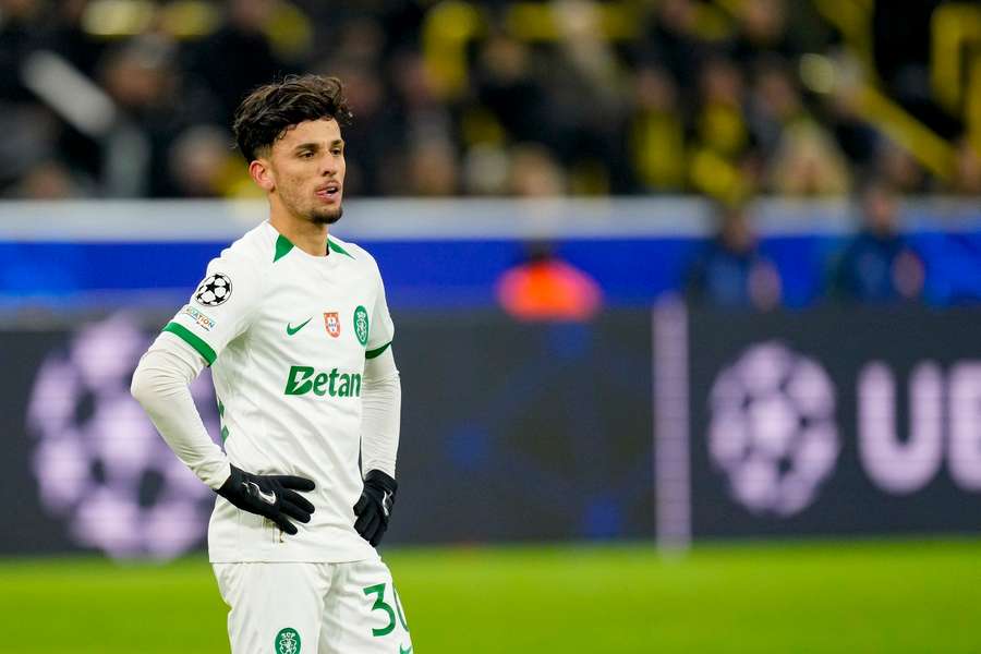 Biel tem apenas 79 minutos de utilização no Sporting