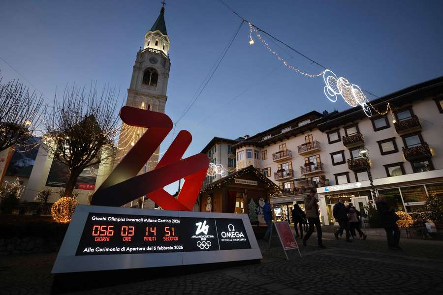 Les JO d'hiver 2026 à Cortina d'Ampezzo. Les JO d'hiver 2026 à Cortina d'Ampezzo.