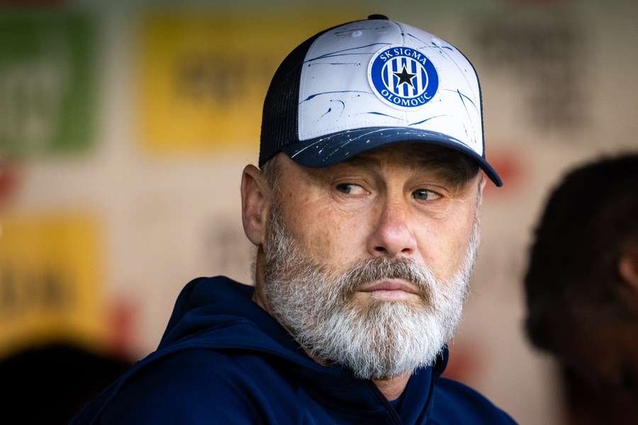 Pavel Hapal hovořil s novináři po výhře Olomouce nad Bohemians 3:1.