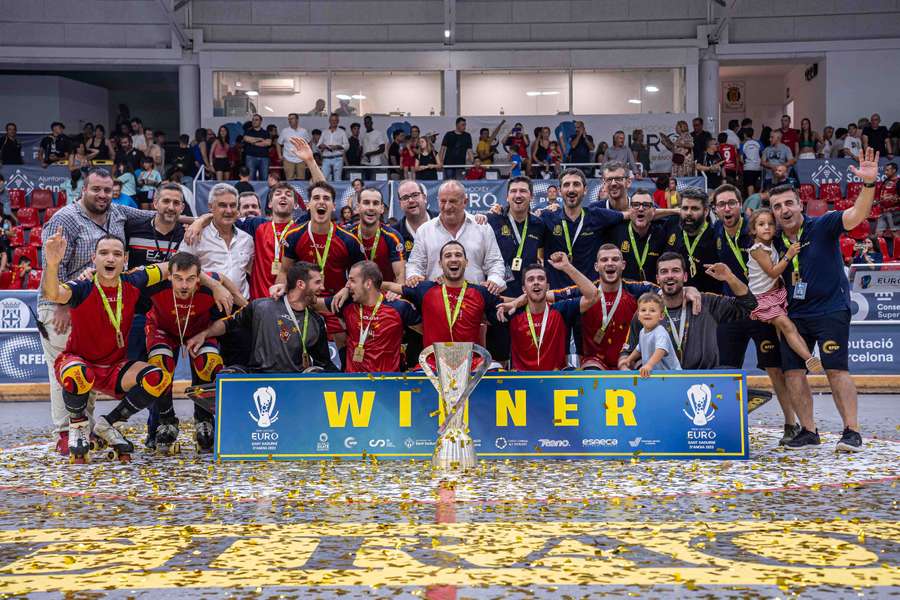 España se proclama campeona de Europa de hockey patines por 19ª vez en su historia
