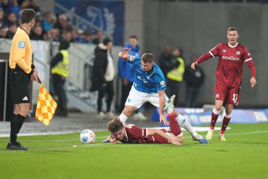 Darmstadt ließ sich von Bielefeld immer wieder aus der Reserve locken