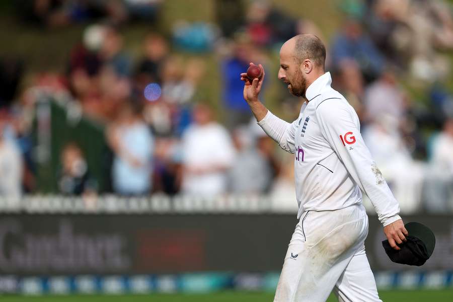 England's Jack Leach