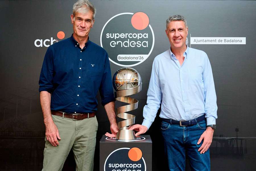 Antonio Martín, a la izquierda, y Xavier García Albiol, a la derecha 