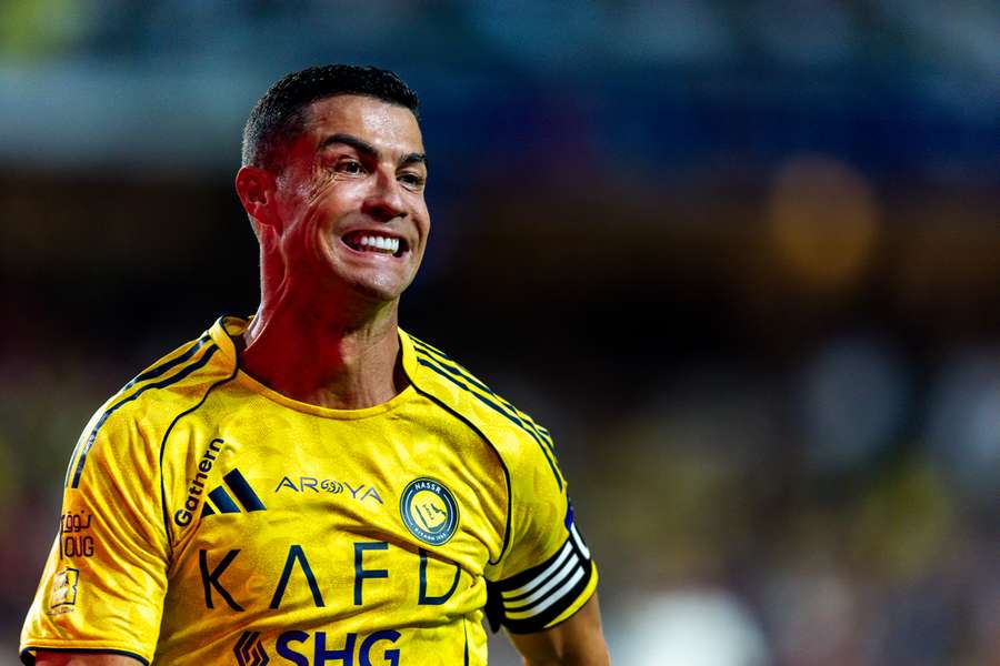 Cristiano Ronaldo of Al-Nassr looks on during to the Saudi Super Cup semi final between Al-Nassr and Al-Ittihad Cristiano Ronaldo of Al-Nassr looks on during to the Saudi Super Cup semi final between Al-Nassr and Al-Ittihad