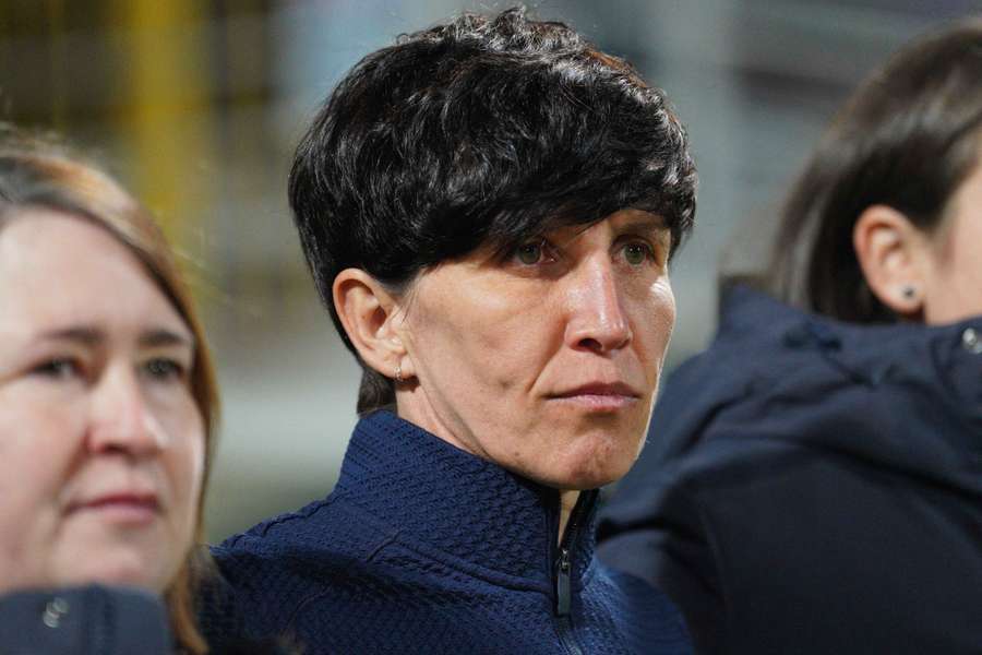 Sonia Bermúdez, en el duelo ante Ucrania