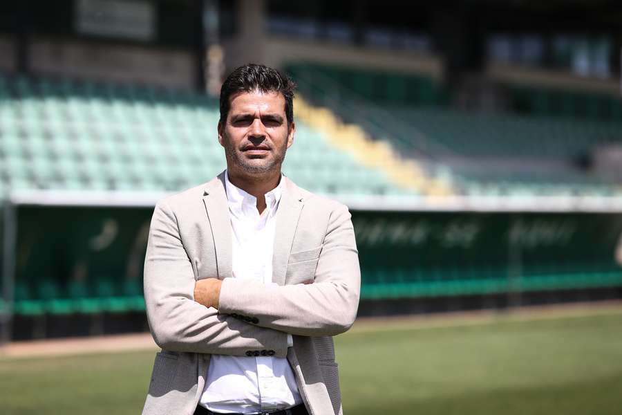 Tiago Fernandes, novo treinador do Sporting B