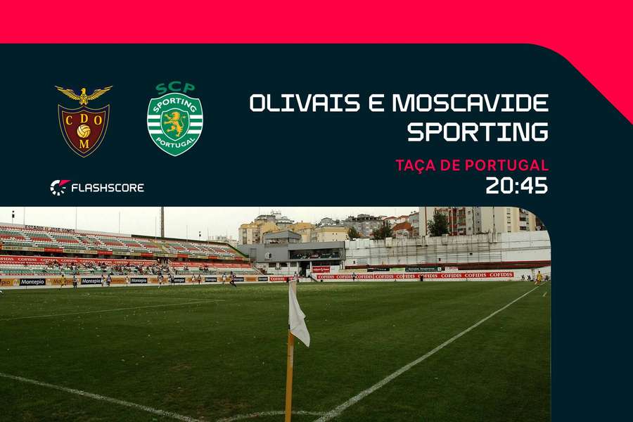 Sporting estreia-se na Taça de Portugal frente ao Olivais e Moscavide