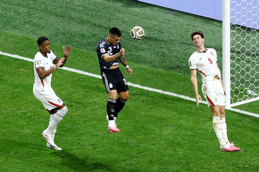 Il momento del gol vittoria di Lautaro Il momento del gol vittoria di Lautaro