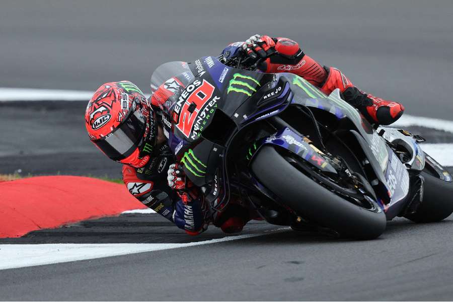 Quartararo in action 