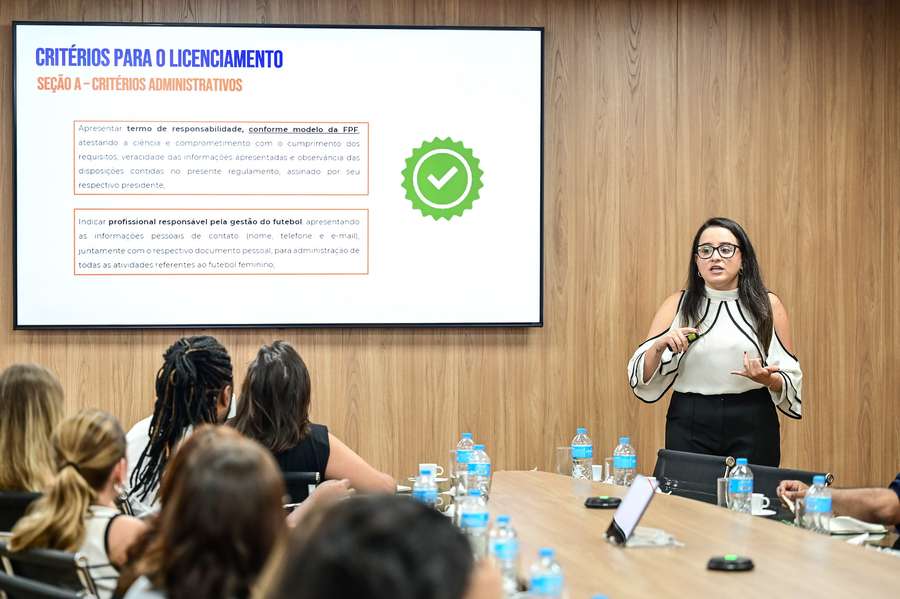 Workshop de licenciamento do Paulistão F