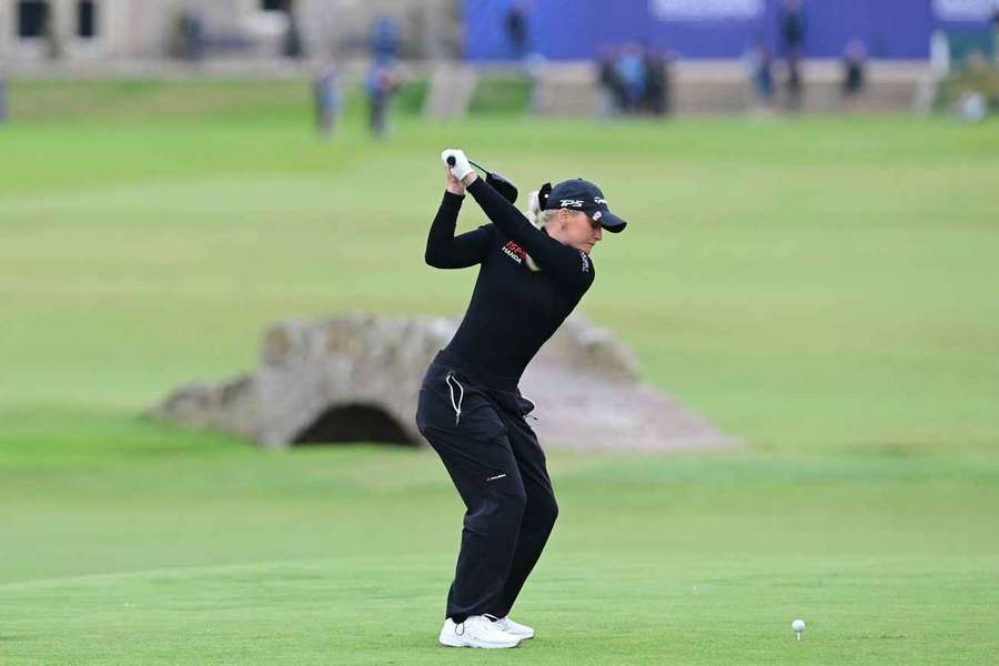 Charley Hull comanda el British Open femenino.