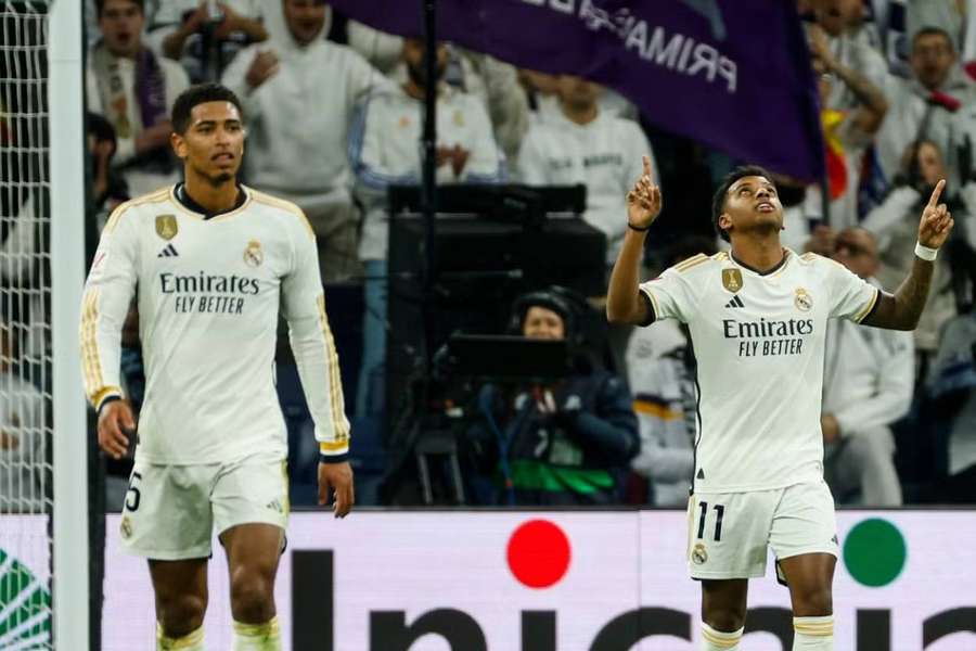 Rodrygo a Bellingham ťahajú v tejto sezóne Real Madrid.