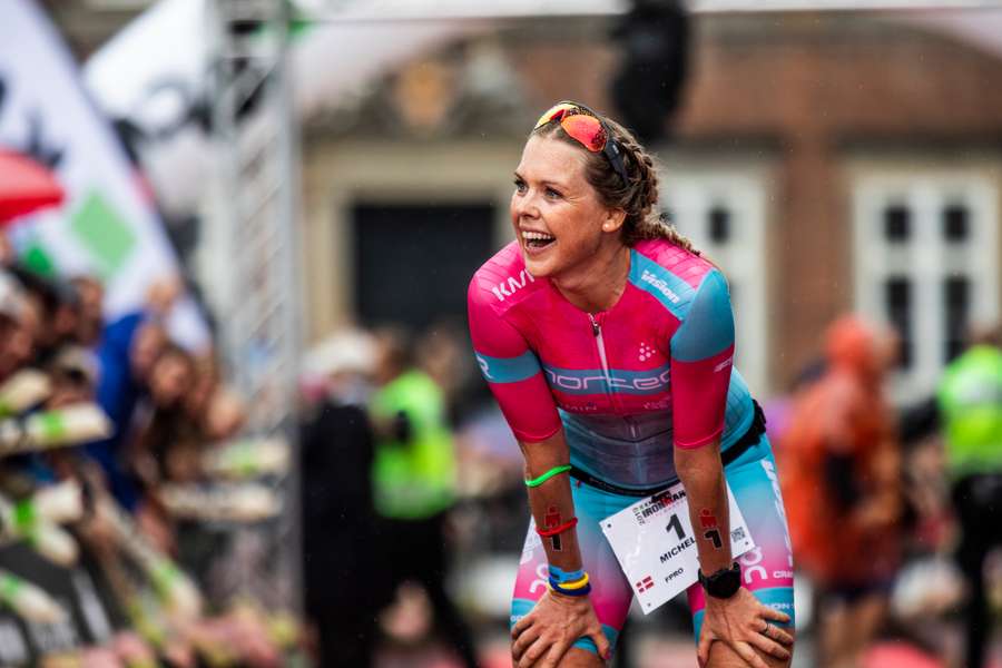 Michelle Vesterby tilbage i 2019 ved KMD Ironman.