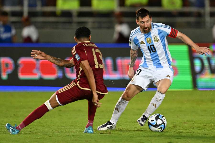 Messi contro il Venezuela