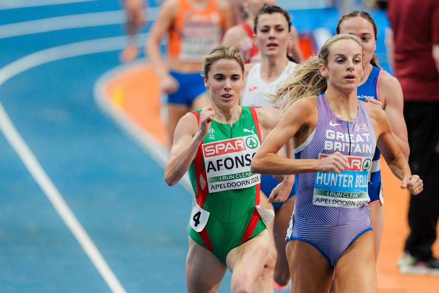 Salomé Afonso na final dos 3.000 metros