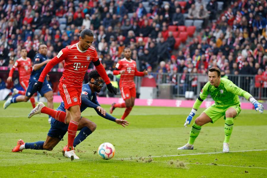 Leroy Sané, hier beim 3:0 gegen Bochum, gibt sich selbstbewusst vor dem Champions-League-Kracher gegen Paris