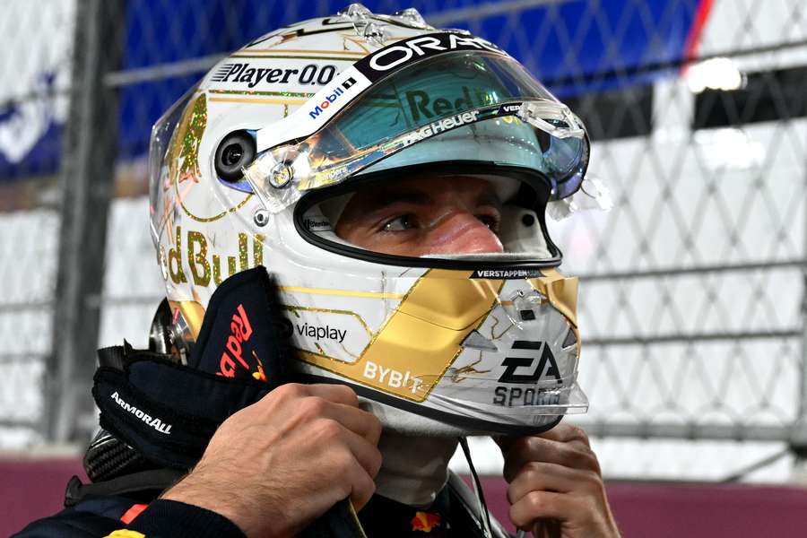 Max Verstappen au Qatar.