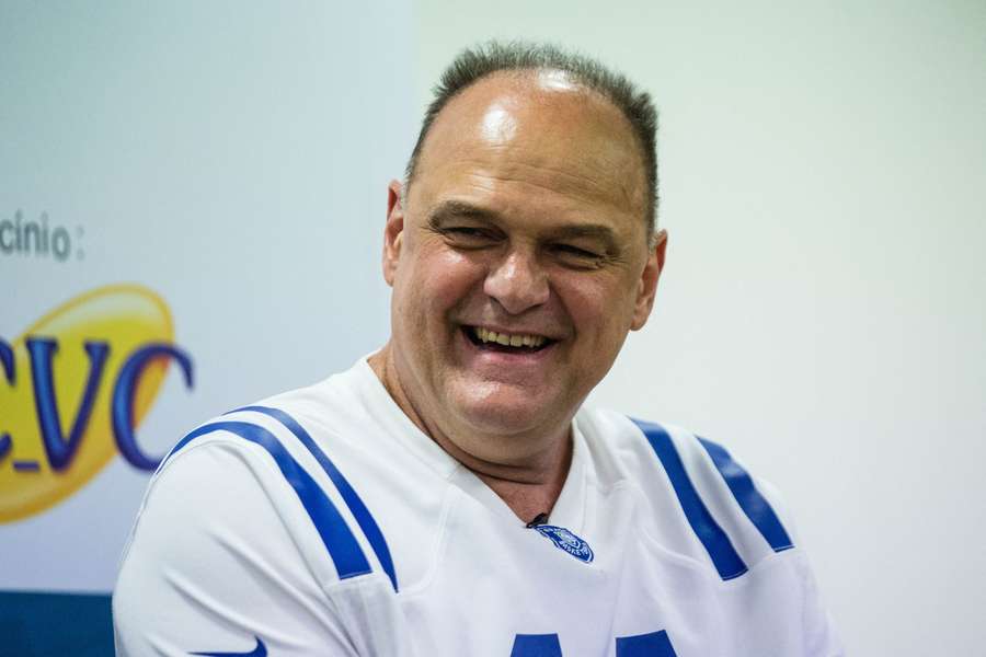 Archive photo, October 29, 2015, during a Folha de Sao Paulo interview at the newspaper's headquarters