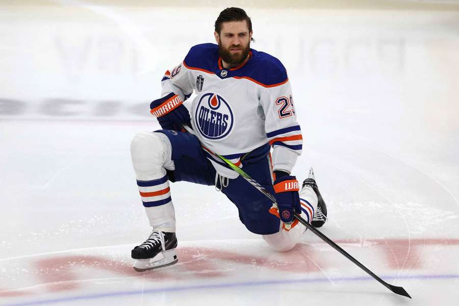 Draisaitl tijdens de Stanley Cup Final