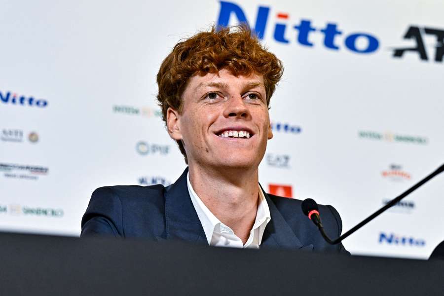 Jannik Sinner alla conferenza stampa delle Nitto ATP Finals 2024