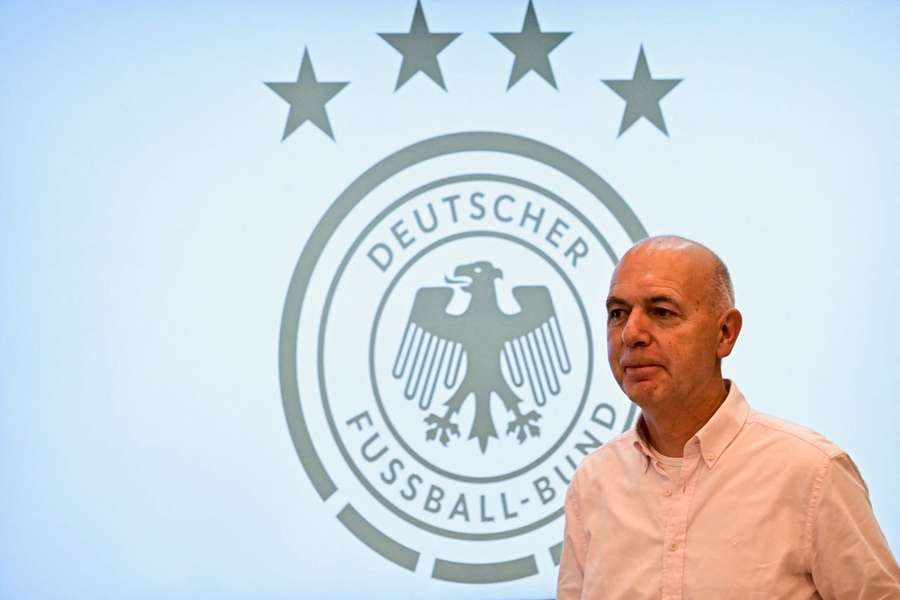 Bernd Neuendorf steht dem DFB zu seinem 125. Jubiläum als Präsident vor.