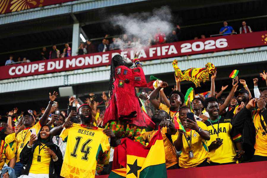 Ghana fans at the 2026 FIFA World Cup. Ghana fans at the 2026 FIFA World Cup.