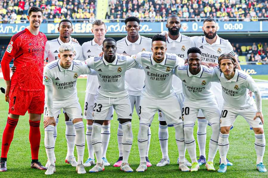 Um inédito onze do Real Madrid