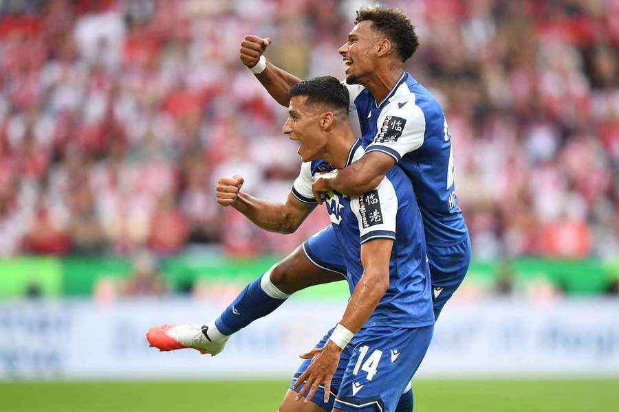Adam Daghim scored on his debut for Hoffenheim