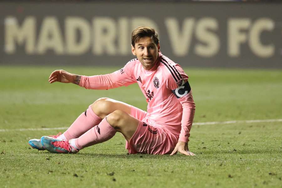 Messi marcou, mas o Inter Miami não conseguiu vencer