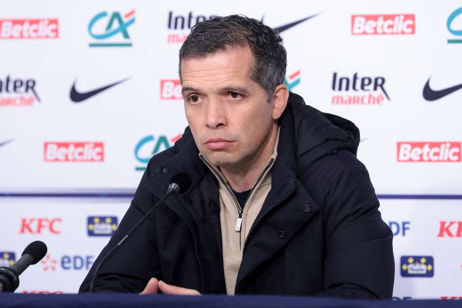 Luis Castro après la demi-finale de Coupe de France contre le PSG