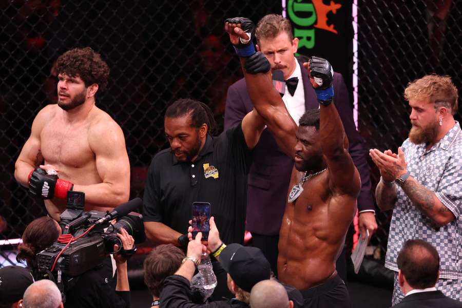 Ngannou a gagné pour son retour.