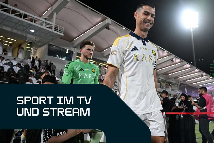 Sport live am Dienstag: In Saudi-Arabien steht für Cristiano Ronaldo & Co. heute das wohl vorentscheidende Spiel um die Meisterschaft an.