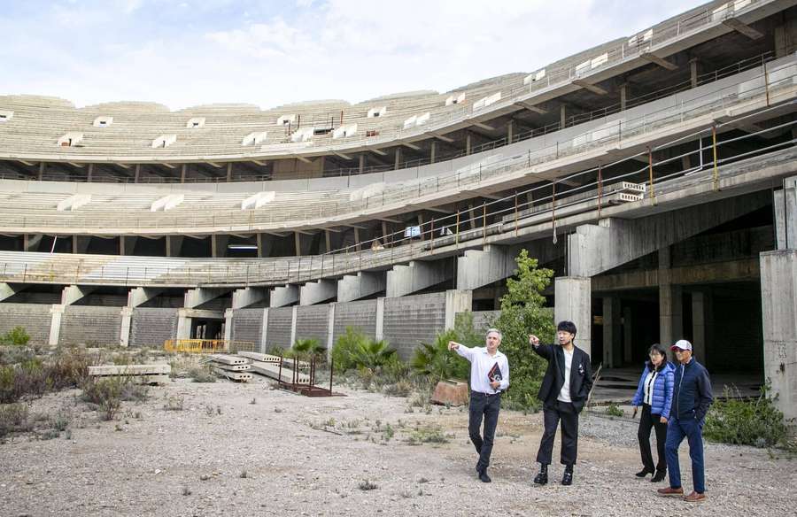 Uma visita ao Nuevo Mestalla