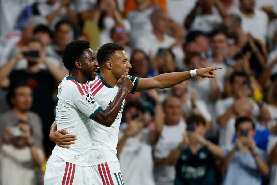 Vinicius y Mbappé