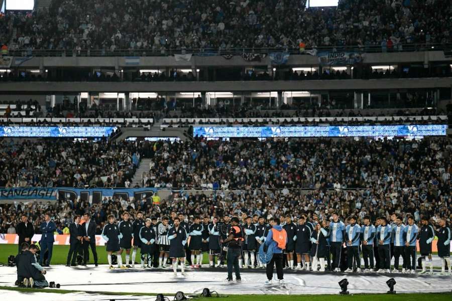 Lo que no se vio en la despedida de Messi Lo que no se vio en la despedida de Messi