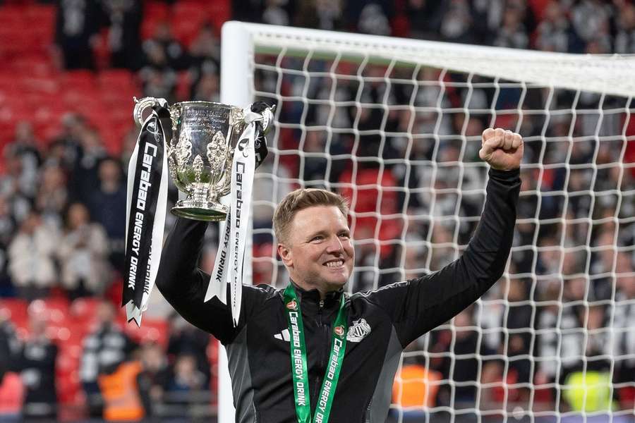 Newcastle's Howe nominated for Freedom of City after historic EFL Cup victory